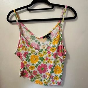 Flower tank top